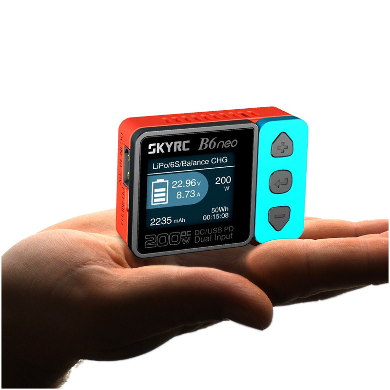 SkyRC B6 neo LiPo Battery Balance Charger DC 200W PD 80W 6S