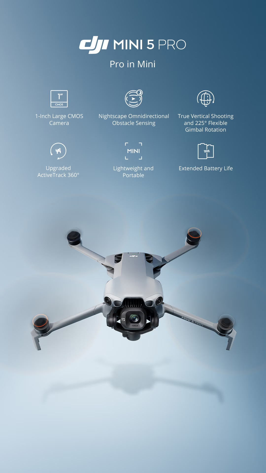 Mavic Mini 5 Pro Specs
